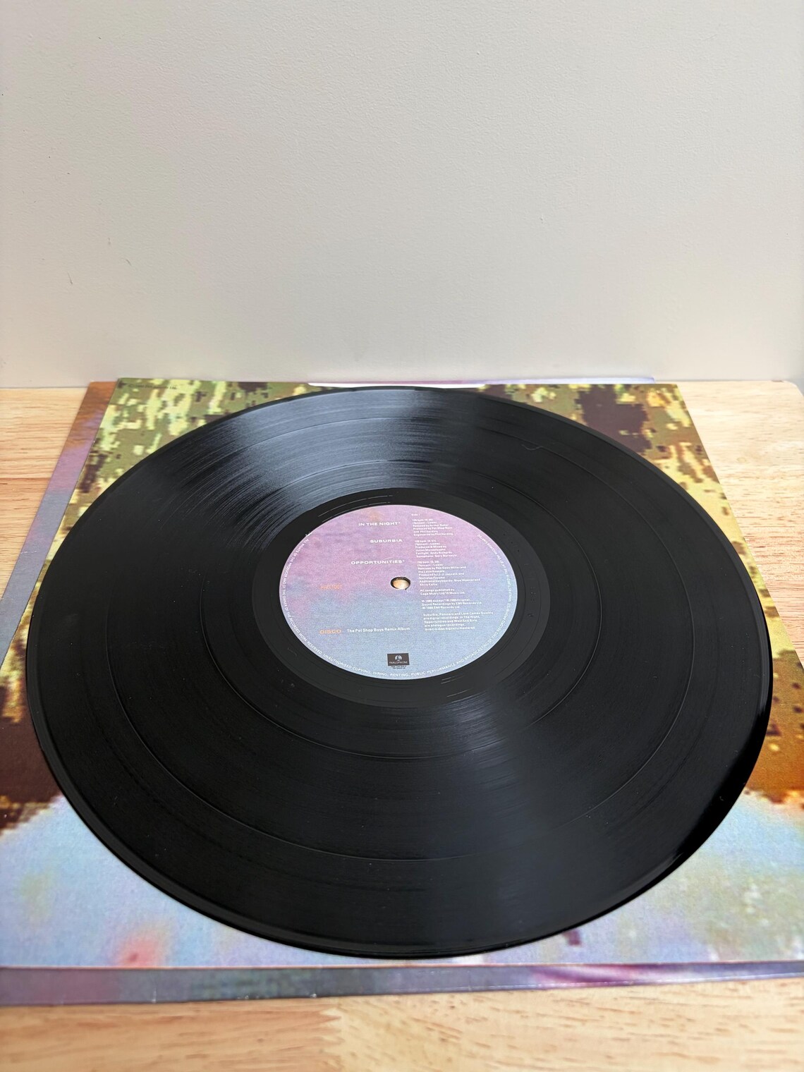 Disco Pet Shop Boys LP Album Vinyl In Excellent Condition! Vintage Record, photo 3 of 5