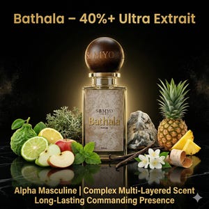 Bathala Parfum 50 ml – Fragancia masculina de almizcle amaderado, aroma característico de larga duración