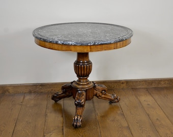 Ein französischer Charles X Gueridon/Mitteltisch