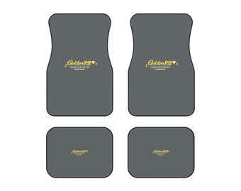 Alfombrillas GoldenRB para coche: Alfombrillas personalizadas con el logotipo de Jazz R&B para coches