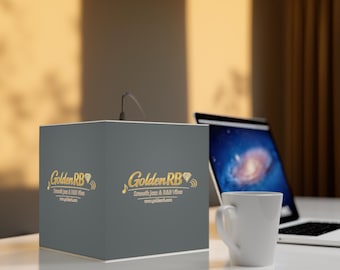 Lámpara cúbica de luz ambiental: decoración de luz suave para sala de música, iluminación acogedora para escritorio.