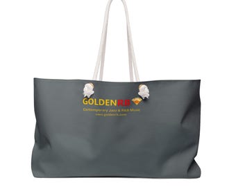 Bolsa de viaje oficial de fin de semana GoldenRB para jazz contemporáneo y R&B