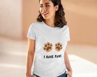 Cat Paw Print Shirt | Playful Animal Graphic Tee