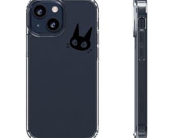 Indie Collage Cat Sticker Phone Case | Clear Case