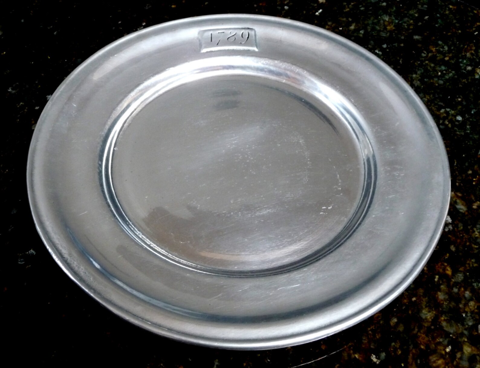 Wilton Armetale Pewter Decorative commemorative Plate 1789 Etsy