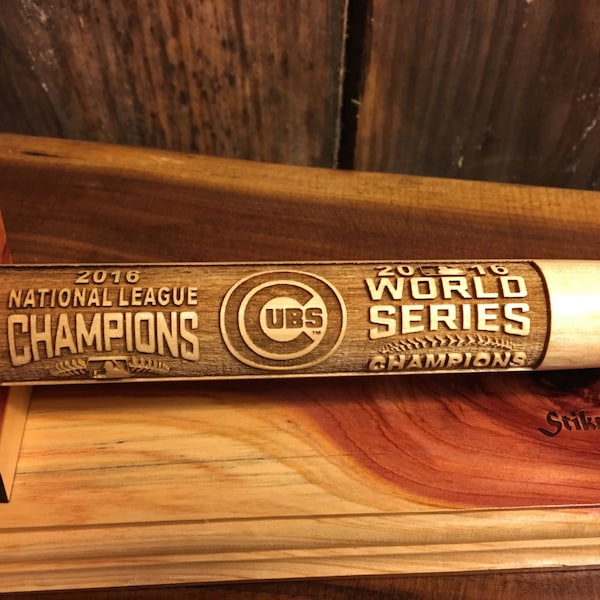 2016 World Series Championship Chicago Cubs Mini Commemorative Baseball Bat