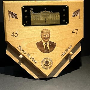 President Donald J. Trump Presidential Home Plate