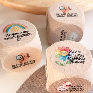 Schulkind 2026 Erzählwürfel, Einschulung Geschenk, Holzwürfel Abendroutine, Sprachförderung Kinder Schulanfang, Kita , Kindergarten 2