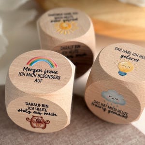 Schulkind 2026 Erzählwürfel, Einschulung Geschenk, Holzwürfel Abendroutine, Sprachförderung Kinder Schulanfang, Kita Abgänger, Kindergarten