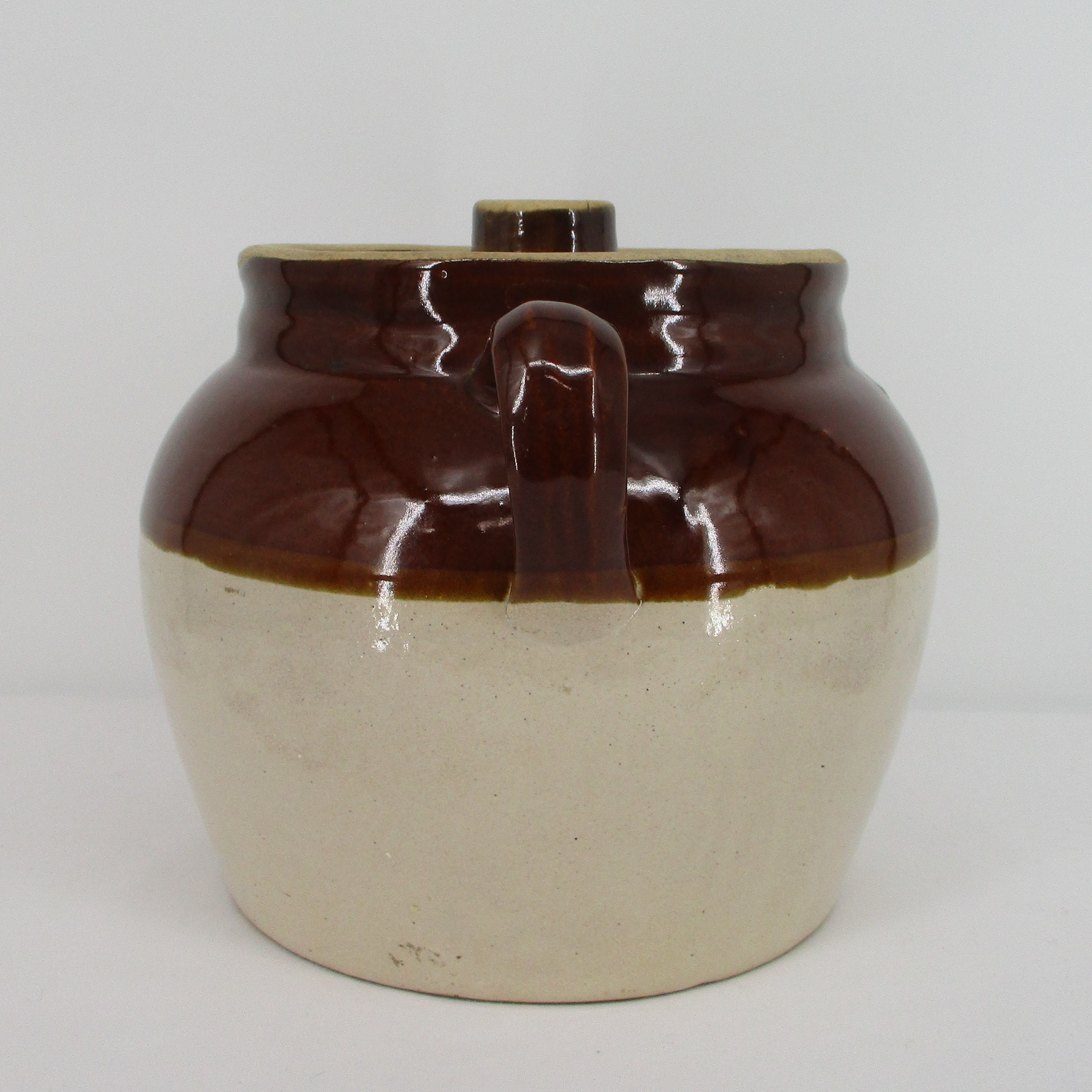 USA Lidded Boston Bean Pot Large Soup Crock 3 Crown USA Etsy