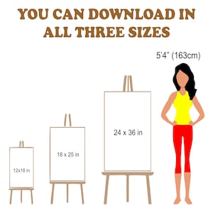 Super Mario Galaxy birthday welcome banner Mockup in which described all the three sizes of the banner with the comparison of the human.