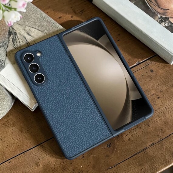 Genuine Leather Case for Samsung Galaxy Z Fold 7 6 5 4 - Etsy
