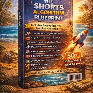 TikTok Growth Guide, Viral Video Strategy, Instagram Reels, YouTube Shorts Blueprint, Content Creator Tips, Hooks & Algorithm Guide