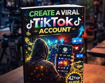 Guía de crecimiento en TikTok, Curso de estrategia viral en TikTok, Guía de marketing en redes sociales, Cómo aumentar seguidores y visualizaciones en TikTok, Guía para creadores de contenido