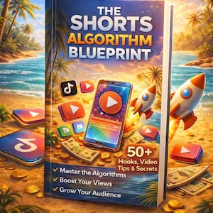 TikTok Growth Guide PDF – Viral Video Strategy, Instagram Reels & YouTube Shorts Algorithm, Content Creator Blueprint, Digital Download