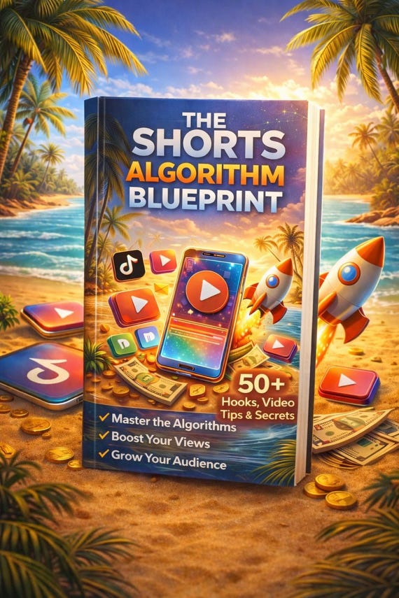 TikTok Growth Guide PDF – Viral Video Strategy, Instagram Reels & YouTube Shorts Algorithm, Content Creator Blueprint, Digital Download