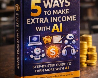 Curso sobre cómo ganar dinero con IA: 5 formas de obtener ingresos extra con inteligencia artificial, ideas para trabajos secundarios con IA, guía de ingresos pasivos.