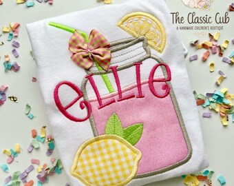 Camisa tema limonada para niñas