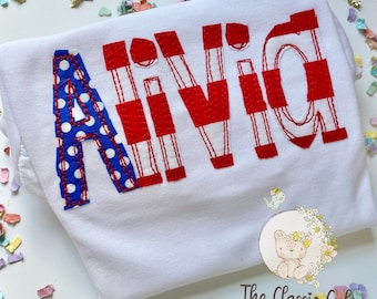 4. Juli Shirt für Mädchen