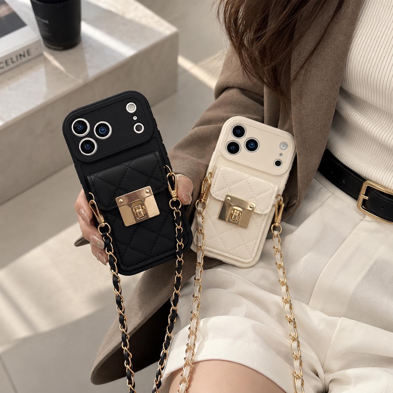 Designer Phone Case on Chain - Etsy
