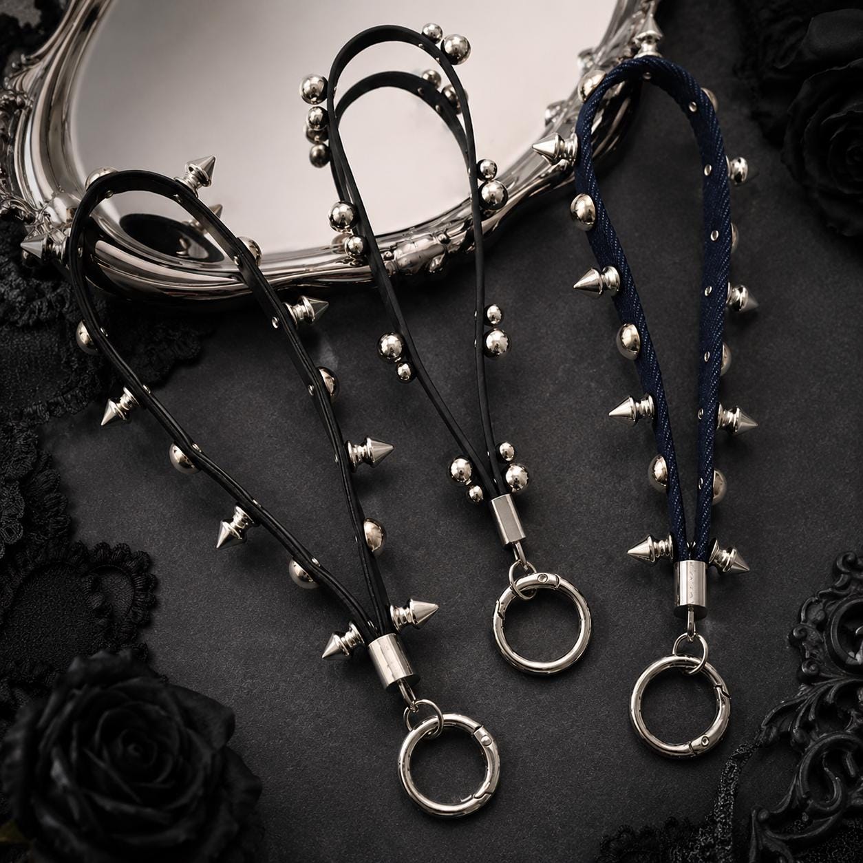 Leather Goth Accessories - Etsy