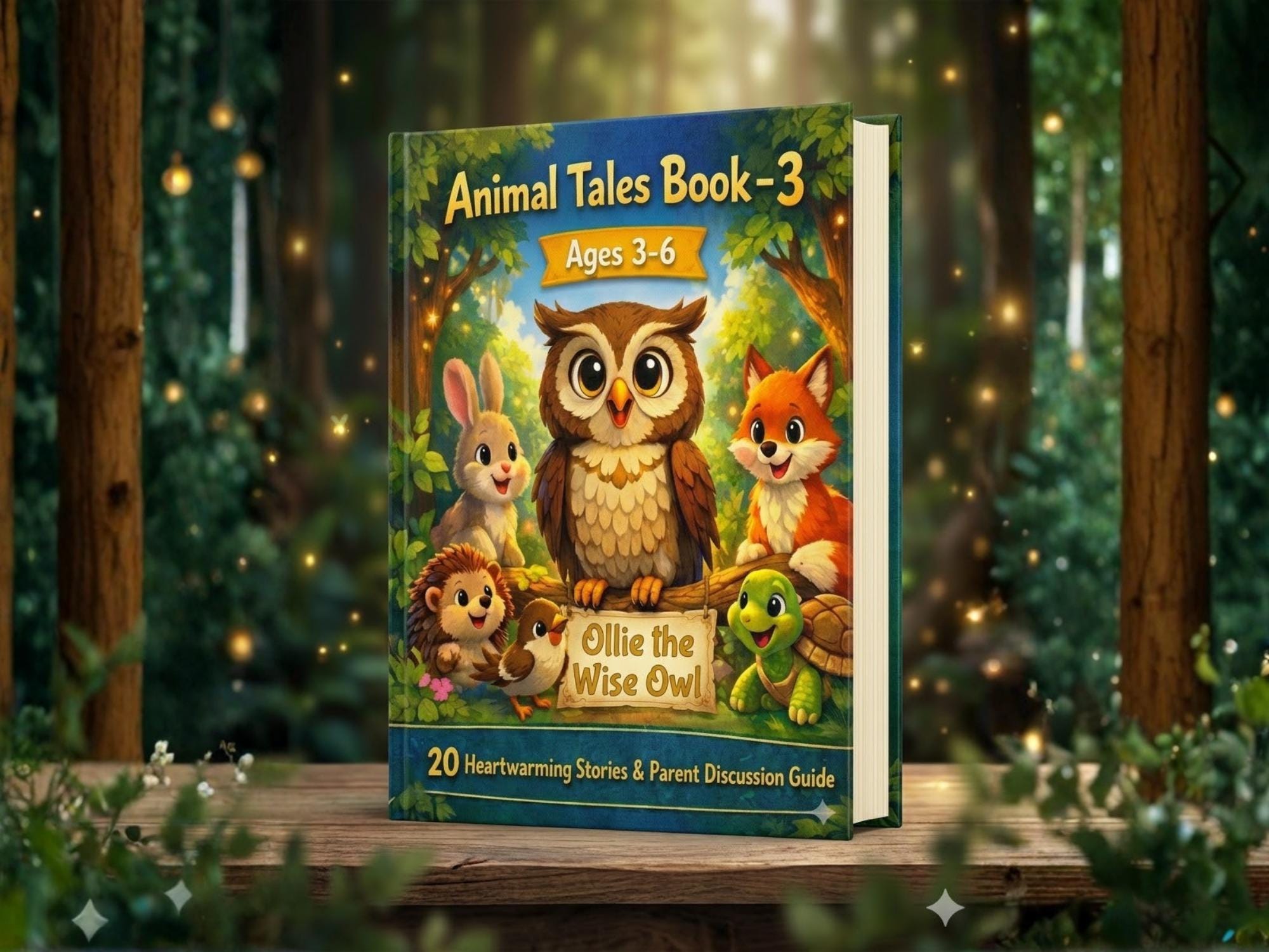 Ollie the Wise Owl &ndash; 20 Stories Teaching Wisdom, Courage & Friendship (Ages 3-6)