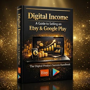 Digitala inkomster – En guide till att sälja på Etsy och Google Play