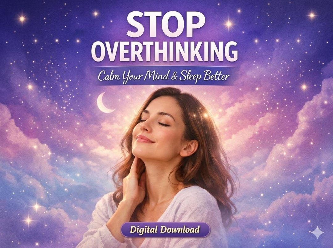 Stop Overthinking Calm Your Mind Reduce Anxiety Sleep Better | Guided ...