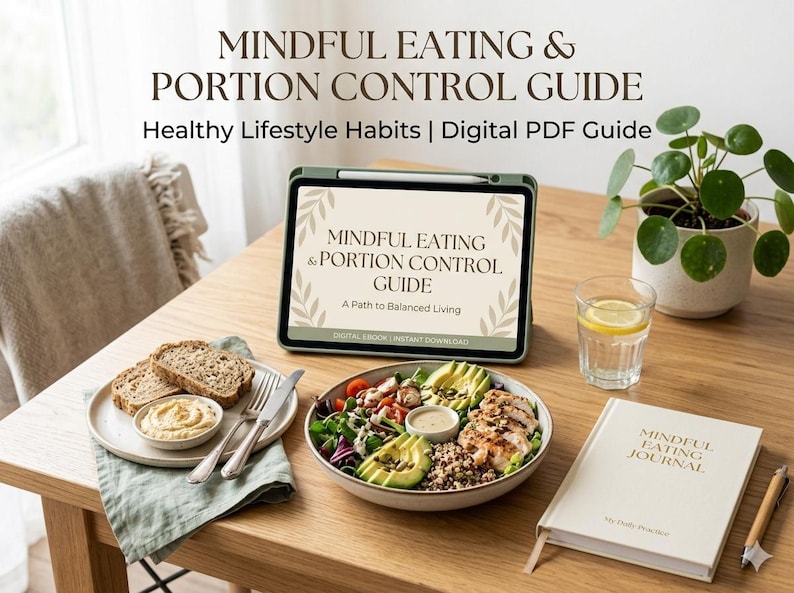 Mindful Eating & Portion Control Guide – Healthy Lifestyle and Balanced ...