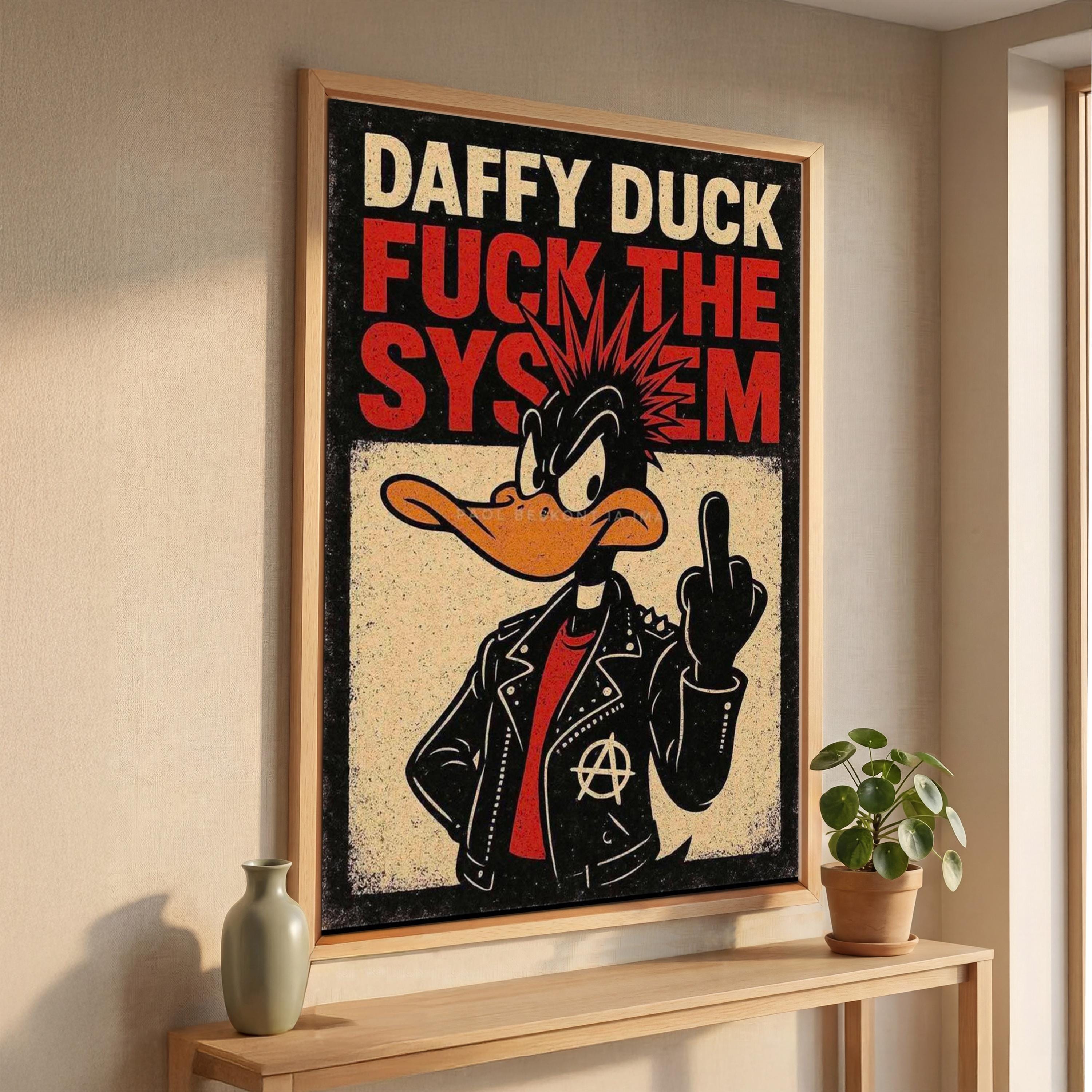 Daffy Duck Art - Etsy