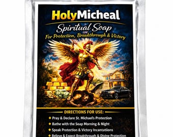 Holy Michael Spiritual Powerful Soap – Protection & Victory