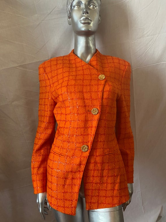 Guy Laroche Orange Jacket - image 1