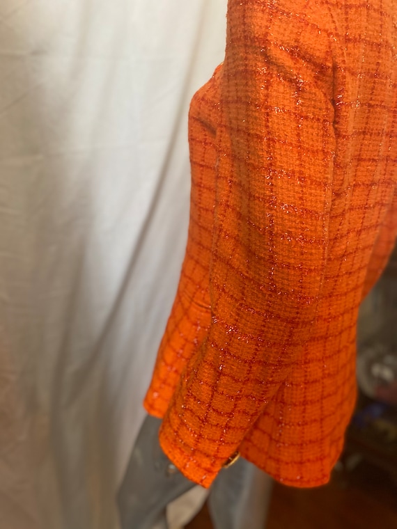 Guy Laroche Orange Jacket - image 4