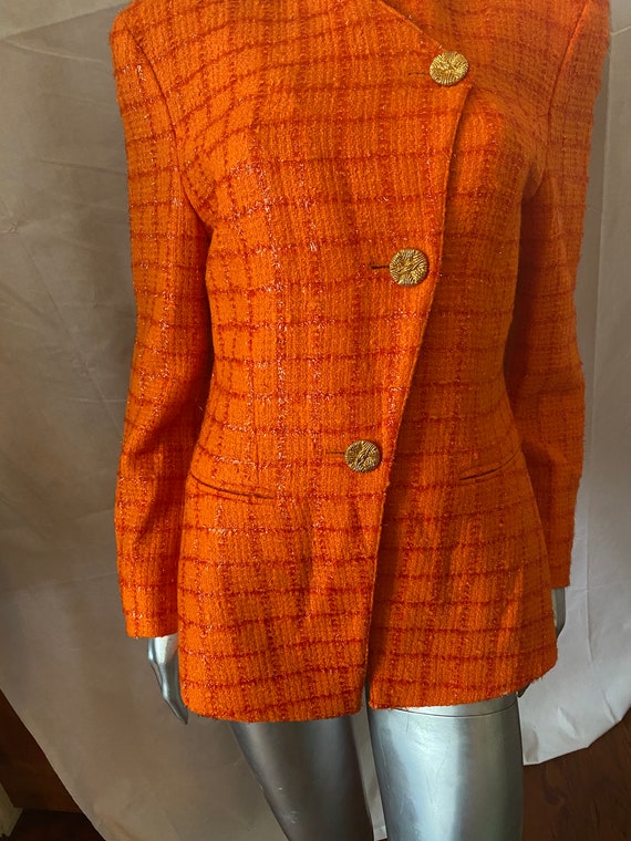 Guy Laroche Orange Jacket - image 3