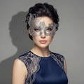 Metal Filigree Masquerade Mask | Venetian Gothic Ball Costume Party Mask product logo
