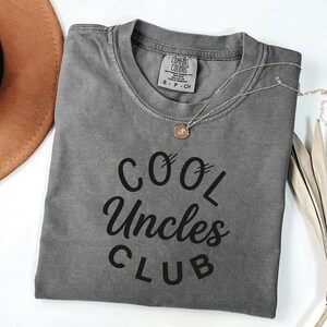 Funny Future Unc Top, Retro Pocket Graphic, Promoted Brother Shirt, Pregnancy Reveal Gift For Expecting Tio, Cool Uncles Club Tee image 7