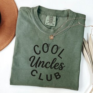 Funny Future Unc Top, Retro Pocket Graphic, Promoted Brother Shirt, Pregnancy Reveal Gift For Expecting Tio, Cool Uncles Club Tee image 4