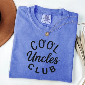 Funny Future Unc Top, Retro Pocket Graphic, Promoted Brother Shirt, Pregnancy Reveal Gift For Expecting Tio, Cool Uncles Club Tee image 5
