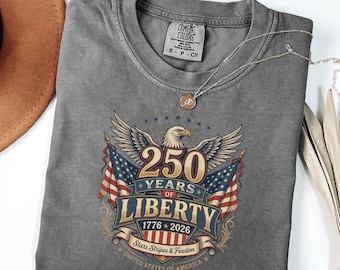 USA 250th Anniversary Shirt Patriotic American Eagle Tee Vintage 1776 2026 Stars Stripes United States Retro 4th of July Men Women Gift
