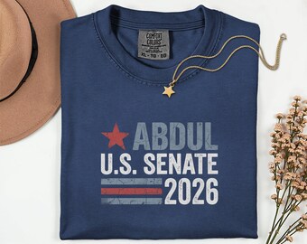 Abdul El-Sayed 2026 Shirt, Michigan U.S. Senate Comfort Colors Tee