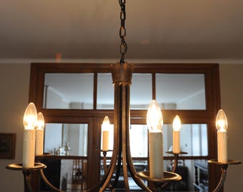 Lustre en fer forgé