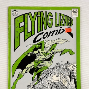 Bande dessinée Flying Lizard (magazine vintage) - 1985 - Volume 1, Numéro 1