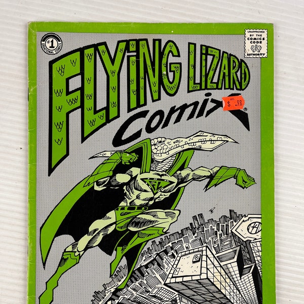 Flying Lizard Comix (Vintage Magazine) – 1985 – Volume 1, Number 1