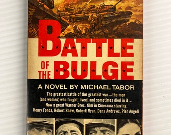 Battle of the Budge by Michael Tabor (Vintage Paperback Book) – Movie Tie-in – 1965 – Popular Library