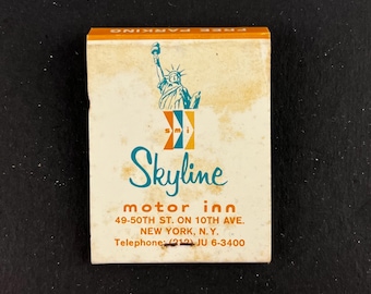 Skyline Inn, Washington, DC / Skyline Motor Inn, New York – Vintage Matchbook
