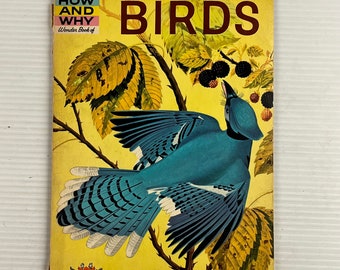 The How and Why Wonder Book of Birds by Robert Matthewson (Vintage Paperback) – 1960, 19th Printing – Wonder Books