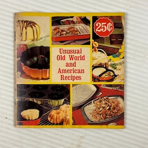 Unusual Old World and American Recipes (Vintage Paperback Booklet) – Nordic Ware