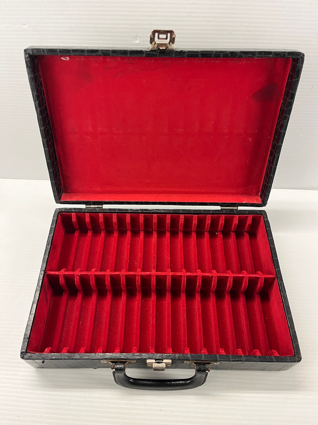 Vintage Cassette Tape Carrying Case holds 30 Vinyl Etsy