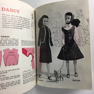 Doll Wardrobe Vintage Paperback Book 1964 Coats & Clark Inc. image 9