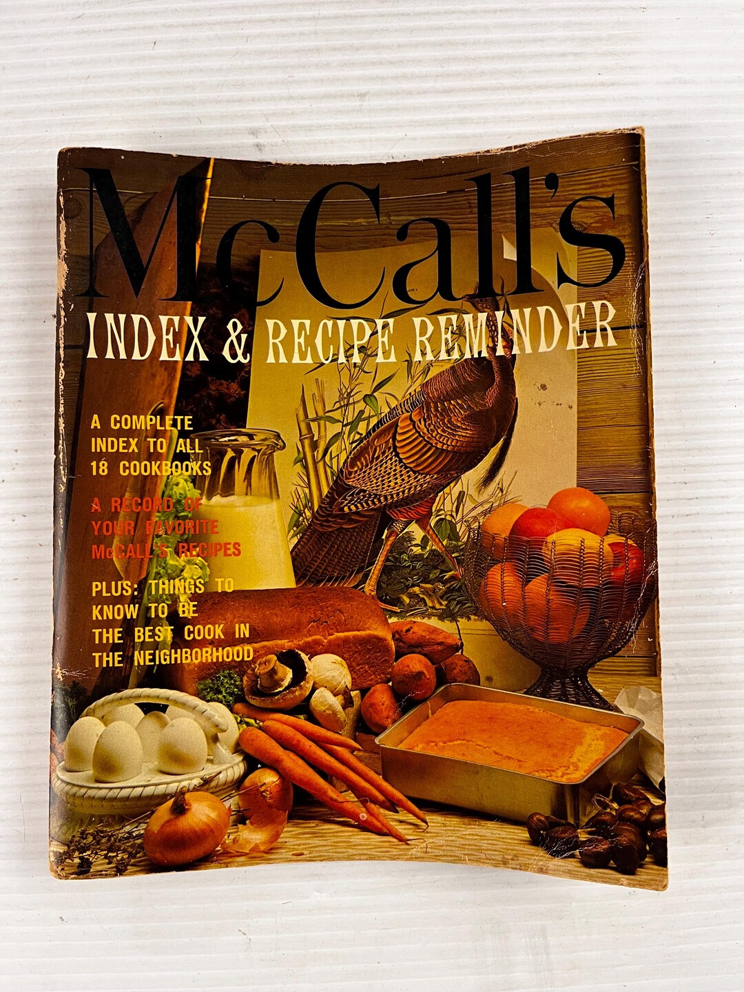 Index Repie Book Vintage Mccall's Index & Recipe Reminder (vintage Paperback Booklet ...